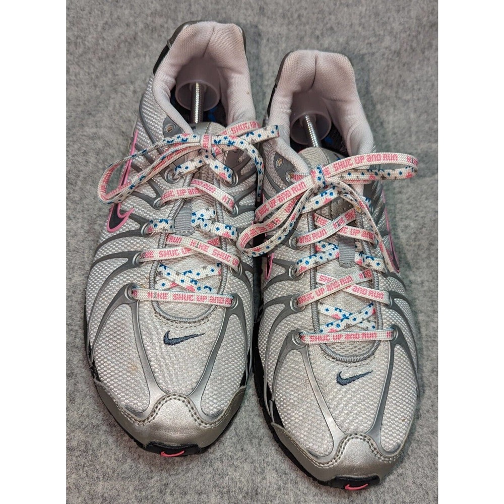 Nike AIR MAX FitSole Running Shoes 316755-091 Women's Size 9 Gray/Pink